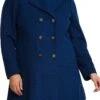 Estelle Homeland Herringbone Navy Blue Double Breasted Coat 1 Estelle Homeland Herringbone Navy Blue Double Breasted Coat -Us Military Jacket Estelle Homeland Herringbone Navy Blue Double Breasted Coat 1
