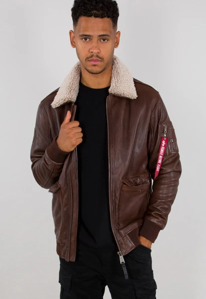 G-1 Brown Leather Bomber Jacket 3 G-1 Brown Leather Bomber Jacket
