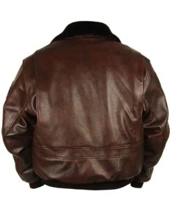 G-1 Wolves Brown Flight Leather Jacket -Us Military Jacket G 1 Wolves Brown Flight Jacket