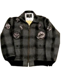 G1 Wings Of Gold Wool Bomber Jacket
