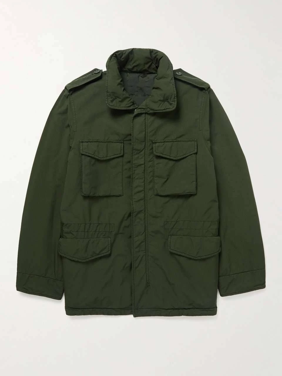 Garment-Dyed Padded Shell Field Jacket 2 Garment-Dyed Padded Shell Field Jacket