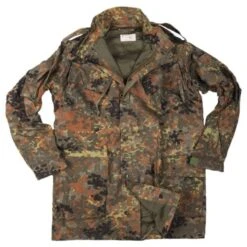 German Military Style Camo Jacket
