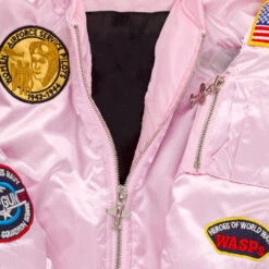 Girl’s MA-1 Bomber Jacket -Us Military Jacket Girls MA 1 Bomber Jacket