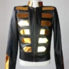 Gold Mirrors Sequins Parade Jacket -Us Military Jacket Gold Mirrors Sequins Parade Jacket