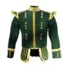 Green Pipe Band Doublet Gold Parade Jacket 2 Green Pipe Band Doublet Gold Parade Jacket -Us Military Jacket Green Pipe Band Doublet Gold Parade Jacket