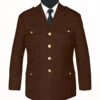 Honor Guard Brown Single Breasted Uniform Jacket