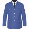 Honor Guard Light Blue Single Breasted Uniform Jacket -Us Military Jacket Honor Guard Light Blue Single Breasted Uniform Jacket