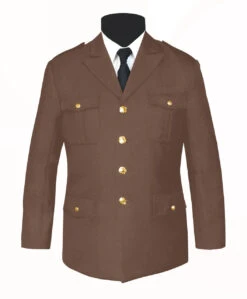 Honor Guard Tan Single Breasted Uniform Jacket