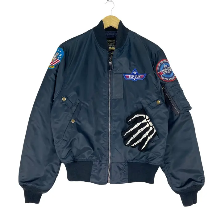 I Spiewak And Sons Top Gun Ma-1 Flight Jacket 3 I Spiewak And Sons Top Gun Ma-1 Flight Jacket