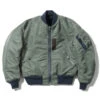 Intermediate Ma-1 Grey And Navy Blue Reversible Flight Jacket 2 Intermediate Ma-1 Grey And Navy Blue Reversible Flight Jacket -Us Military Jacket Intermediate Ma 1 Grey And Navy Blue Reversible Flight Jacket 1
