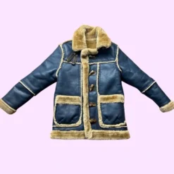 Jordan Craig Denali B-7 Blue Shearling Jacket