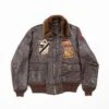 Korean War Pritzker Black Sheep G-1 Flight Jacket -Us Military Jacket Korean War Pritzker Black Sheep G 1 Flight Jacket 1