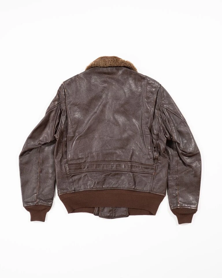 Korean War Pritzker Black Sheep G-1 Flight Jacket 4 Korean War Pritzker Black Sheep G-1 Flight Jacket - Image 2
