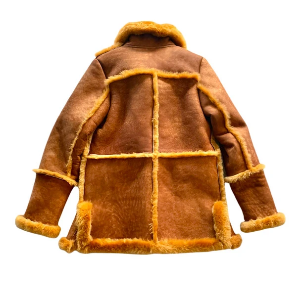 Ladies Old School B-7 Sheepskin Flight Jacket 4 Ladies Old School B-7 Sheepskin Flight Jacket - Image 2