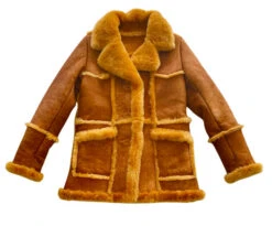 Ladies Old School B-7 Sheepskin Flight Jacket