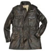 Leather M-51 Field Jacket -Us Military Jacket Leather M 51 Field Jacket