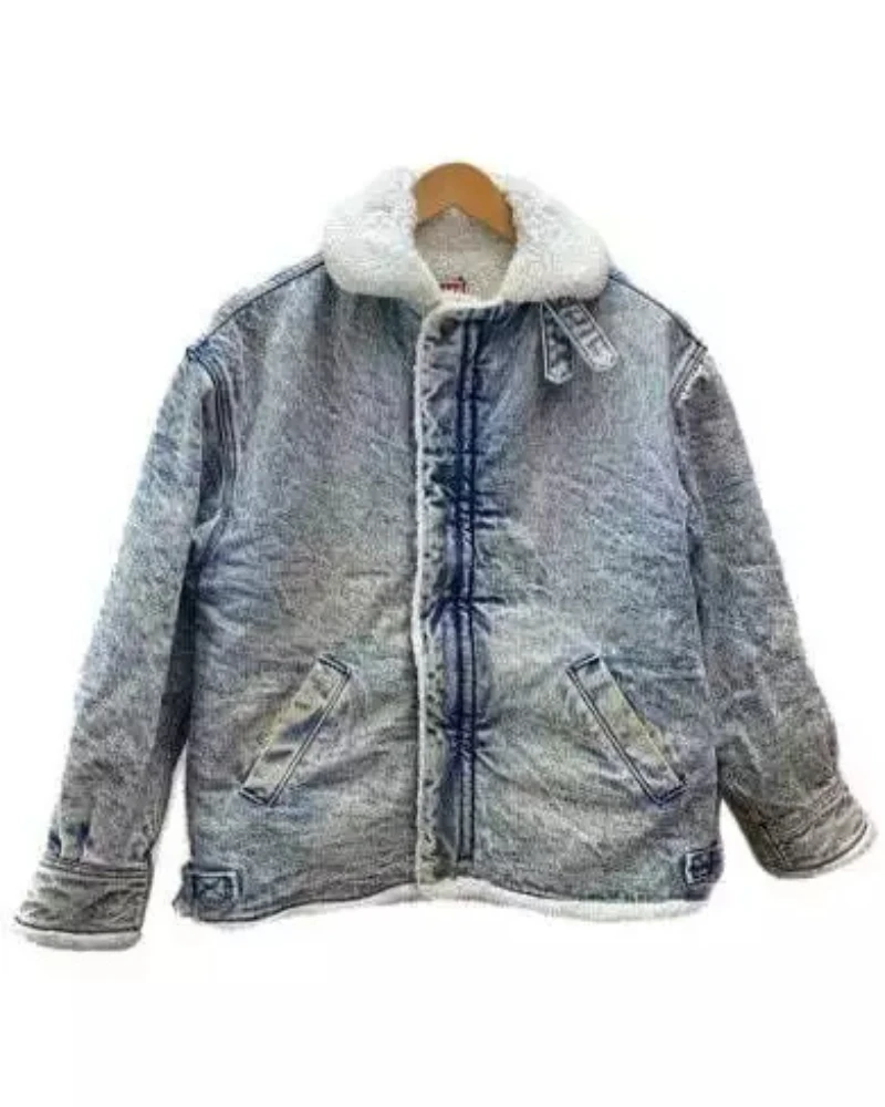 Levis B-3 Denim Boa Flight Jacket 3 Levis B-3 Denim Boa Flight Jacket