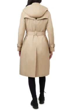 London Fog Water Resistant Belted Trench Stone Coat With Removable Liner -Us Military Jacket London Fog Water Resistant Belted Trench Stone Coat With Removable Liner