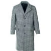 Men’s Long Houndstooth Wool Coat 2 Men’s Long Houndstooth Wool Coat -Us Military Jacket Long Houndstooth Wool Peacoat