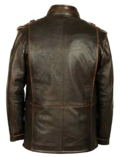 M-65 Brown Field Leather Jacket 7 M-65 Brown Field Leather Jacket -Us Military Jacket M 65 Brown Field Jacket