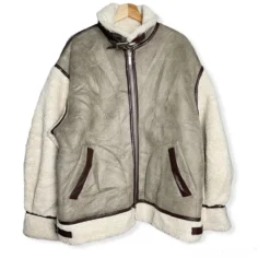M.p Studio B-3 Sheepskin Leather Coat
