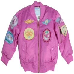 MA-1 Pink Flight Bomber Jacket