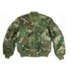 MA 1 Woodland Camouflage Bomber Jacket 1 MA 1 Woodland Camouflage Bomber Jacket -Us Military Jacket MA 1 Woodland Camouflage Bomber Jacket