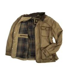 Men’s Beige Cotton Field Jacket -Us Military Jacket MENS RANCHWEAR FIELD JACKET