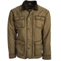 Men’s Beige Cotton Field Jacket