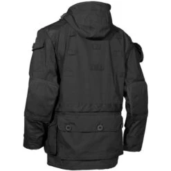 MFH Commando Smock Black Jacket  -Us Military Jacket MFH Commando Black Jacket