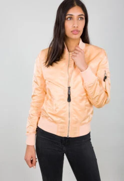 Women’s Ma-1 Apricot Bomber Jacket 11 Women’s Ma-1 Apricot Bomber Jacket -Us Military Jacket Ma 1 Apricot Bomber Jacket 1
