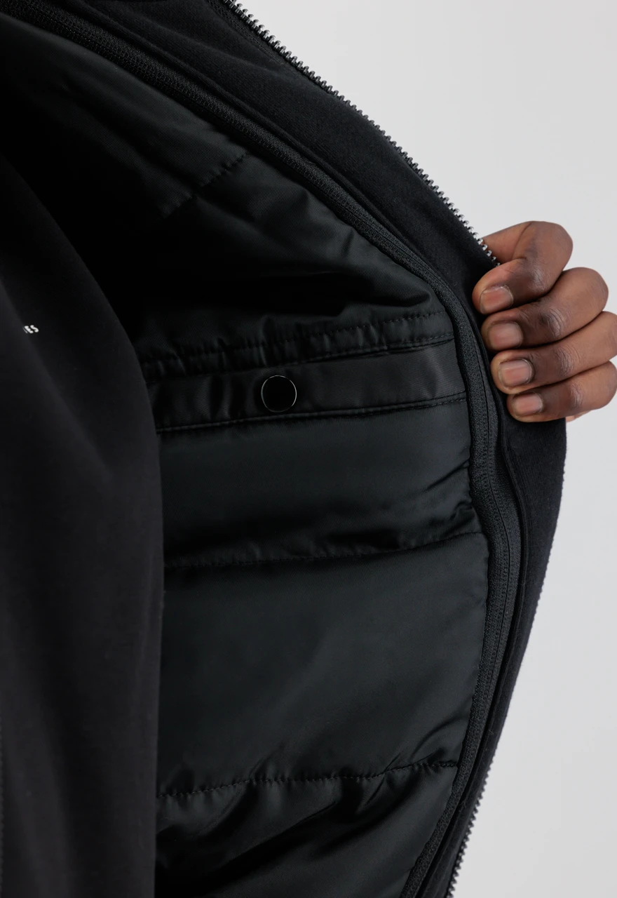 Alpha Industries Ma-1 Black And Reflective Hooded Jacket 9 Alpha Industries Ma-1 Black And Reflective Hooded Jacket - Image 7