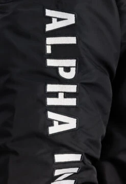 Alpha Industries Ma-1 Black And White Hooded Jacket -Us Military Jacket Ma 1 Black And White Jacket