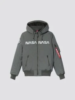 Ma-1 Hooded Nasa Ii Bomber Jacket