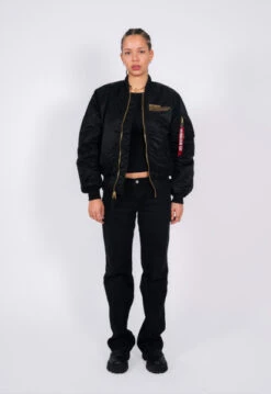 Women’s Ma-1 The Culture Black Bomber Jacket 12 Women’s Ma-1 The Culture Black Bomber Jacket -Us Military Jacket Ma 1 The Culture Black Bomber Jacket