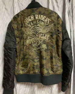 Ma-1 Vanson Camouflage Bike Jacket 5 Ma-1 Vanson Camouflage Bike Jacket -Us Military Jacket Ma 1 Vanson Bike Jacket