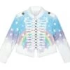 Magic Rainbow Will Military Denim Parade Jacket -Us Military Jacket Magic Rainbow Will Military Denim Parade Jacket 1