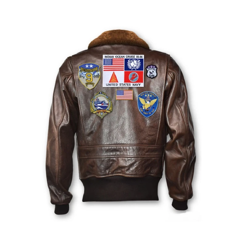 Men’s Top Gun G-1 Maverick Jacket 4 Men’s Top Gun G-1 Maverick Jacket - Image 2