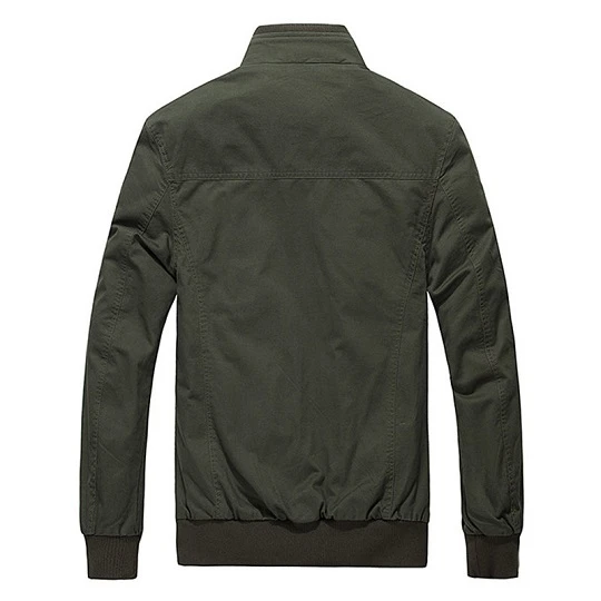 Men’s Casual Military Cotton Field Jacket 4 Men’s Casual Military Cotton Field Jacket - Image 2