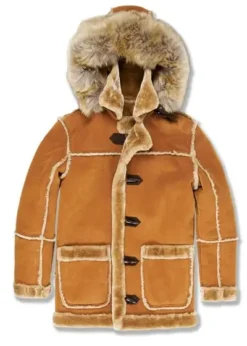 Men’s Aviator Shearling Fur Jacket