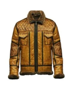 Men’s B10 Bomber RAF Aviator Shearling Leather Jacket