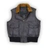 Men’s Barnstormer Brown Leather Vest