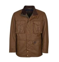 Men’s Brown Wax Field Jacket