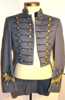 Men’s Citadel Grey Parade Dress Uniform Jacket