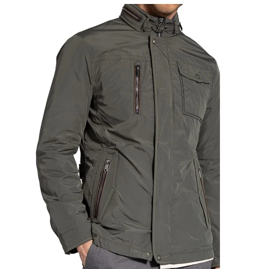 Men’s Classic Cotton Ash Grey Field Jacket 4 Men’s Classic Cotton Ash Grey Field Jacket - Image 2