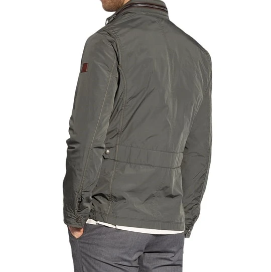 Men’s Classic Cotton Ash Grey Field Jacket 5 Men’s Classic Cotton Ash Grey Field Jacket - Image 3