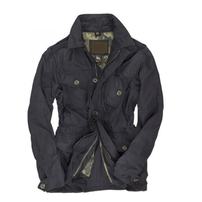 Men’s SAS Navy Field Cotton Jacket 3 Men’s SAS Navy Field Cotton Jacket