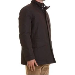 Men’s Classic Purple Stand-up Cotton Field Jacket -Us Military Jacket Mens Classic Purple Stand up Cotton Field Jackets