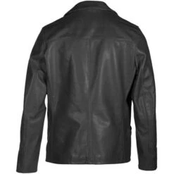 Men’s Cowhide Hip Length Car Coat -Us Military Jacket Mens Cowhide Hip Length Car Coat2