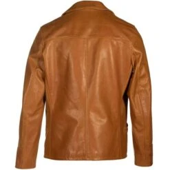 Men’s Cowhide Hip Length Car Coat -Us Military Jacket Mens Cowhide Hip Length Car Coat3